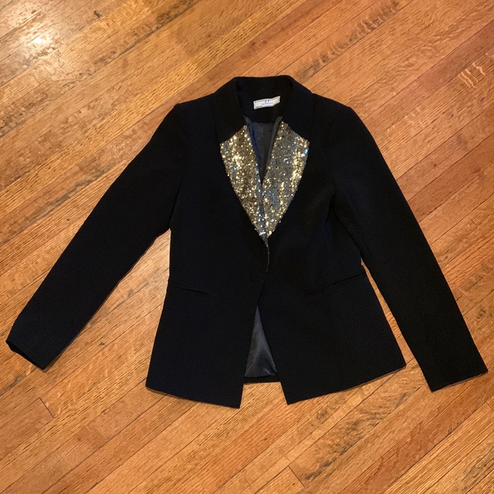 SP Something Pretty Sequins Blazer Size L